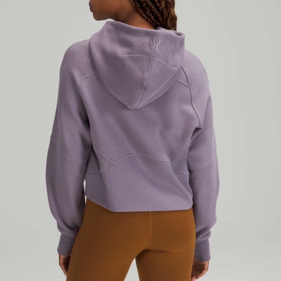 Lululemon Scuba Oversized Full Zip Dusky Lavender XS/S - Picture 6 of 10